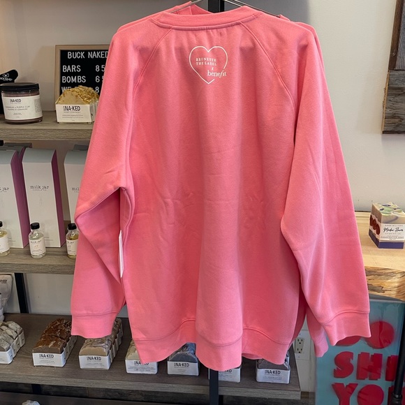 NWT - Brunette the Label x Benefit - oversized crew neck - Picture 2 of 6